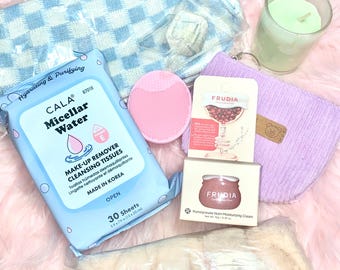 RELAX Self Care Kit, Self Care Gift, Gifts for Mental Health, Spa Gift Set, Calm Down Kit, Anxiety Bag, Hygge Care Package,