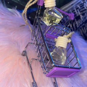 Car Diffuser, Aromatherapy Mirror Hanging Essential Oil, Almond Oil Freshie
