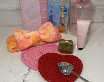 Mothers Day Self Care Kit, Mothers Day Gift, Gifts for Women, Coffee/Tea, Calm Down Kit, Tea/Coffee Lover, Relaxing Gift Set