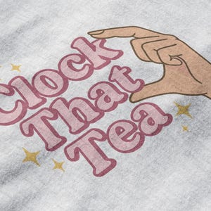 Clock That Tea PNG | Digital Download | Clip Art | Trendy PNG - Etsy