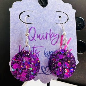 Pendientes colgantes brillantes