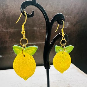 Fruit Dangle Earrings