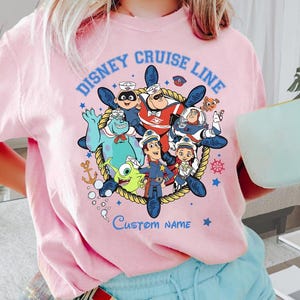 ディズニークルーズライン ピクサーキャラクターTシャツ（カスタム