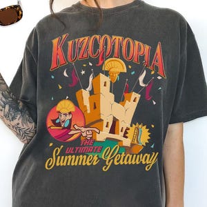 Disney The Emperor&#39;s New Groove Kuzcotopia T-shirt, Disneyland Trip Unisex T-shirt Family Birthday Gift Adult Kid Toddler Tee, WDW Trip Tee