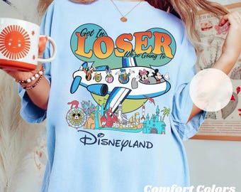 Camiseta de Mickey y sus amigos "Vamos a Disneyland", camiseta de viaje de cumpleaños a Disneyland 2026, camiseta familiar a juego para viajes a Disney.