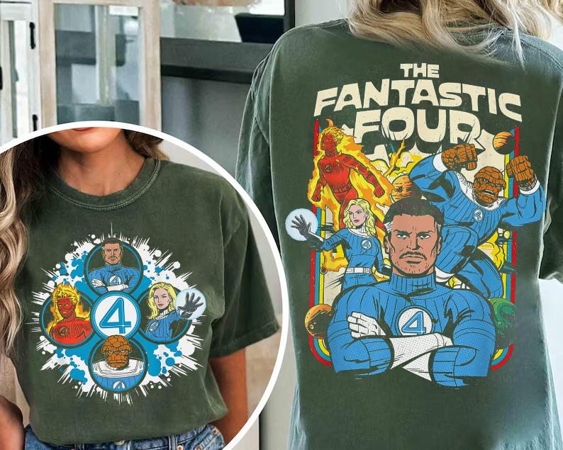 激レア！新品未使用！海外限定！日本未発売！ Fantastic4 Tシャツ Fantastic four shirt - Etsy 日本