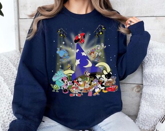 Disney Hollywood Studios Micky und Freunde Shirt, Mickey Zauberhut Hollywood Tower, Disney Toy Story Shirt, Disney Family Trip Shirt