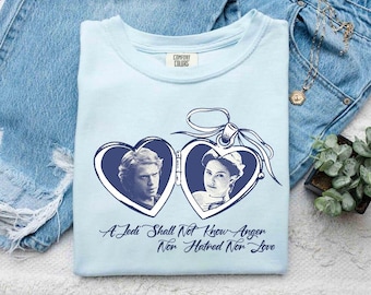 Star Wars Hearts Locket Anakin Skywalker and Padme Amidala T-Shirt, Disney Hollywood Studios Trip, Galaxy&#39;s Edge , May The Force Be With You