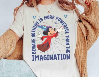 Disney Fantasmic Mickey Soccerer Imagination T-Shirt, Mickey Fantasia Shirt, Disney Matching Family Shirt, Fantasmic Hollywood Studios Trip