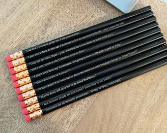 The White Lotus Victoria Ratliff Quote Pencils