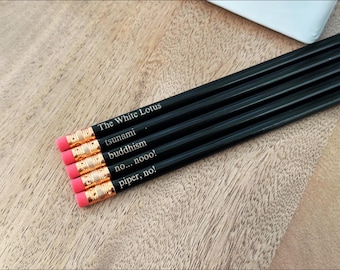 The White Lotus Victoria Ratliff Quote Pencils
