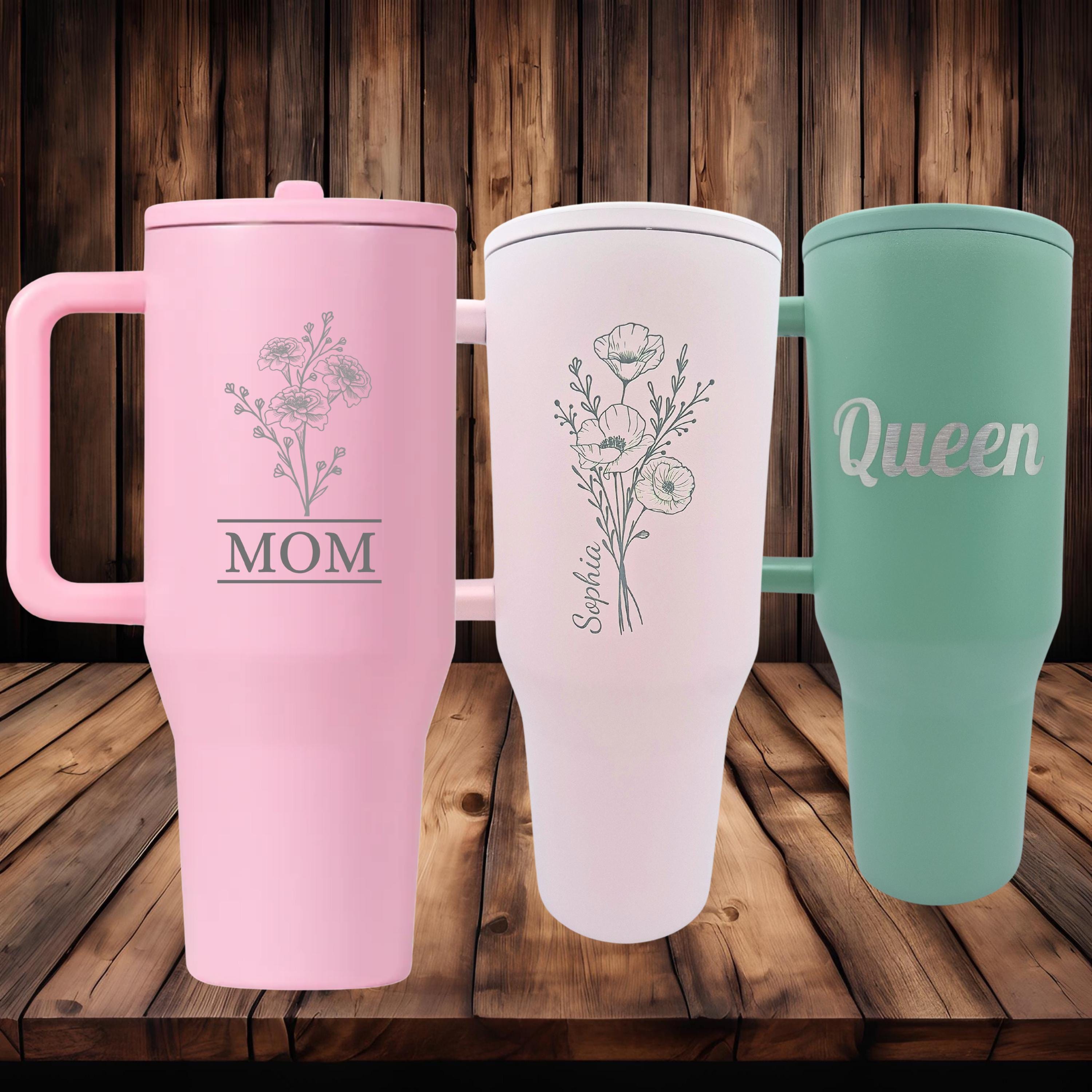 Custom Etched Hydrojug Traveler | Mom Gift | Mother's Day Gift