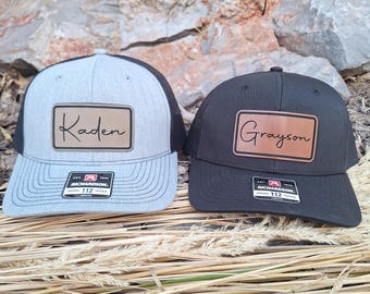 Kids Name Hat | Richardson 112 | Boys Hat | Custom Name Hat | Custom Hat | Personalized Hat | Hat for Kids | Trucker Hat | Youth Hat
