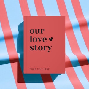 Diario de pareja, carta de amor personalizada para nuestro cónyuge, cuaderno de recuerdos de nuestra historia de amor para reflexionar sobre la relación, regalo de aniversario