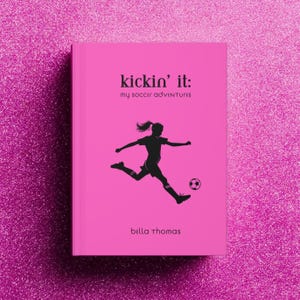 Diario de fútbol personalizado para niños, cuaderno deportivo, regalo para niña, cuaderno de jugadas para atletas, diario atlético, cuaderno para escribir objetivos y sueños.