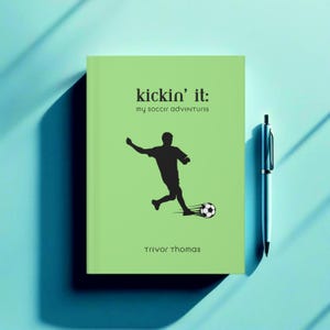 Diario de fútbol personalizado para niños, cuaderno deportivo, regalo para niño, libro de jugadas para atletas, diario de escritura atlética, metas y sueños de juego