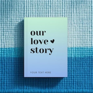 Diario de pareja, carta de amor personalizada para el cónyuge, cuaderno, recuerdo de nuestra historia de amor para la reflexión sobre la relación, regalo para aniversario