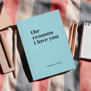 Diario de pareja personalizado, carta de amor para cónyuge, historia de amor, cuaderno de recuerdos para relación, regalo de aniversario, cuaderno de notas personalizado