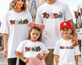Custom Moana Princess shirt, Disney Maui Hei Hei shirt, Disney Moana mama en papa shirt, Moana familie bijpassende shirt, Disneyland vakantie shirt