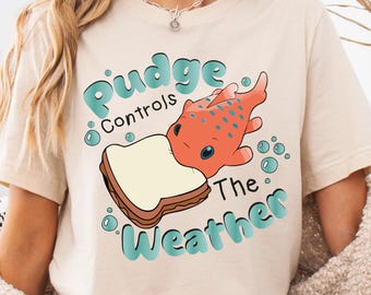 Disney Lilo & Stitch Shirt, Pudge Controls The Weather T-shirt, Disneyworld Summer Vacation Sweatshirt, WDW Family Matching Hoodie