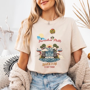 Disney Pixar Up Shirt, Abenteuer ist draußen Shirt, Regenbogen Ballons Shirt, Up Film Shirt, Paradise Falls Shirt, Disneyland Urlaub Shirt