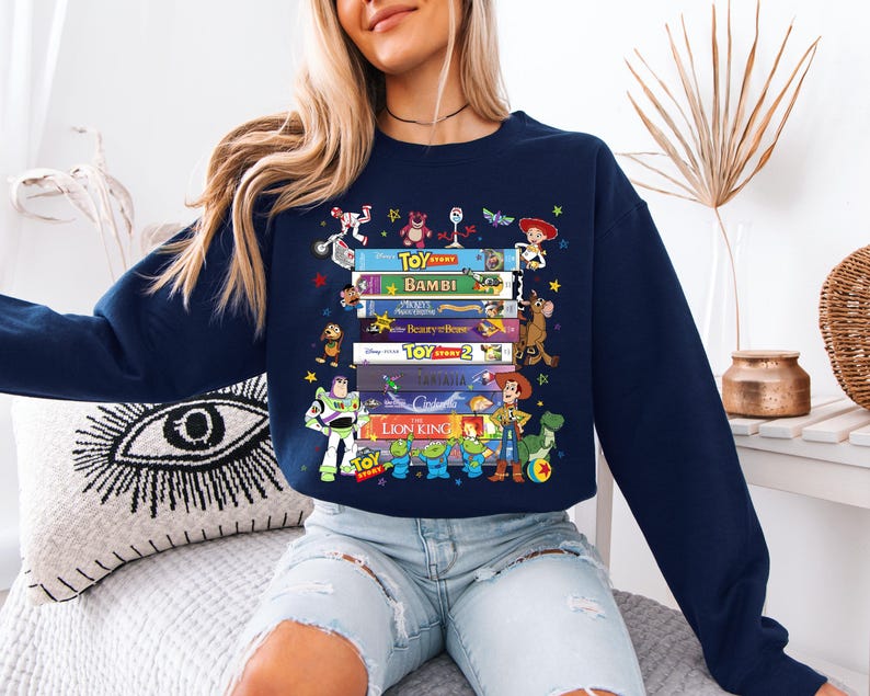 Disney All Characters Books Sweatshirt, Toy Sory And Lion King Library Shirt, Fantasy Bookish Club Sweater, Disneyworld Book Lover Gift Tee