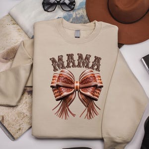 Country Mama Sweatshirt, Western Mama Bow Hoodie, Western Western Bow Shirt, Western Mother&#39;s Day T-shirt, Rodeo Mama Tee, Country Life Tees