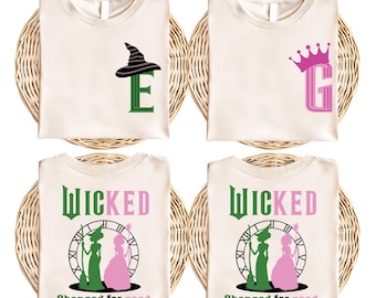 Custom For Good Wicked Shirt, Wizard Fan T-shirt, For Good Couple Sweatshirt, Wicked Hoodie, Wicked Tees