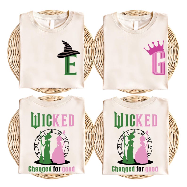 Custom for Good Wicked Shirt, Wizard Fan T-shirt, for Good Couple ...
