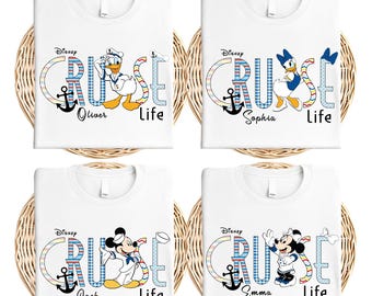 Disney Cruise Life Shirt, Mickey & Friends Cruising Sweatshirt, Custom Disney Captain Mickey T-shirt, Disneyland Magic Family Vacation Tee