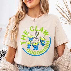 Disney Toy Story Shirt, Toy Story Aliens & The Claw T-shirt, Little Green Aliens Sweatshirt, Pizza Planet Hoodie, Disneyland Family Trip Tee