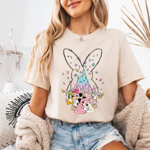 Mickey & Friends Easter Shirt, Disney Easter Shirt, Girly Easter Shirt, Bunny Easter Tee, Happy Easter Shirt, Cute Easter Egg Sweatshirt