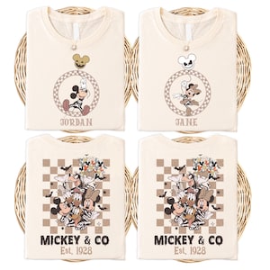 Disney Halloween Family Shirt, Custom Mickey & Friends T-shirt, Disney Family Sweatshirt, Mickey and Friends Tee, Disney Halloween Trip Tee