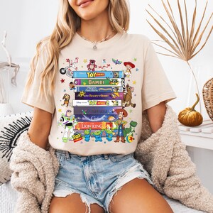 Disney All Characters Books Sweatshirt, Toy Sory And Lion King Library Shirt, Fantasy Bookish Club Sweater, Disneyworld Book Lover Gift Tee