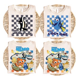 Disney Finding Nemo Shirt, Nemo and Friends T-Shirt, Disney Finding Dory Sweatshirt, Crush and Squirt Matching Tee, Disneyland Vacation Tees