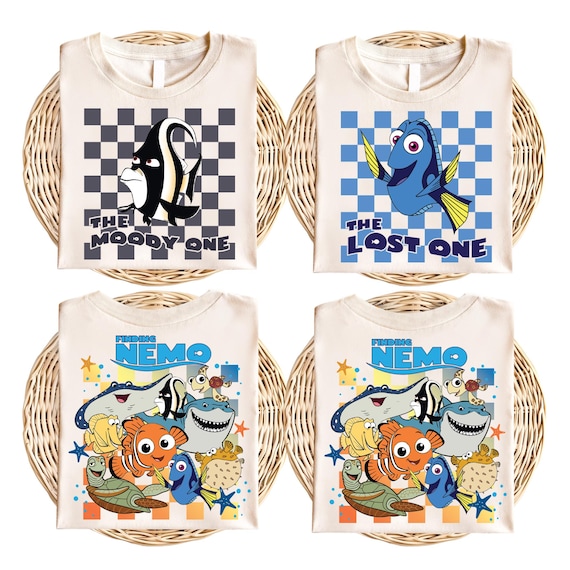 Disney Finding Nemo Shirt, Nemo and Friends T-Shirt, Disney Finding Dory Sweatshirt, Crush and Squirt Matching Tee, Disneyland Vacation Tees
