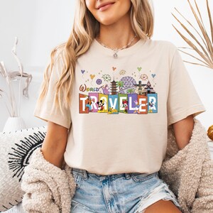 Disney World Traveler Shirt, Mickey & Friends Traveler Shirt, Disney Epcot Shirt, Disneyland Family Vacation Shirt, Disney Trip 2025 Shirt