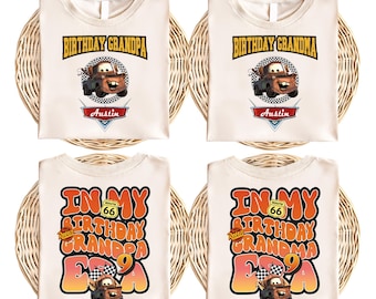 Disney Cars Tow Mater Birthday Tee, In My Birthday Era Tee, Custom Disney Pixar Mater Birthday Tee, Cars Family Birthday Party Matching Tee