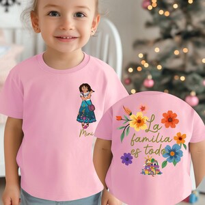 Custom Encanto Family Shirt, La Familia Es Todo Floral T-shirt, Encanto Madrigal House Hoodie, Isabella Maribel Tee, Disney Family Trip Tees