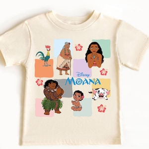 Disney Moana Family Shirt, Princess Moana and Maui T-shirt, Moana & Friends Matching Hoodie, Disney Hei Hei Tee, Disney Family Vacation Gift