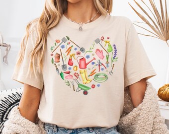 Gardening Shirt, Plant Lover Shirt, Earth Day Tee, Happy Mother's Day Sweatshirt, Mother's Day Gardening Lover Shirt, Mama's Garden Shirt