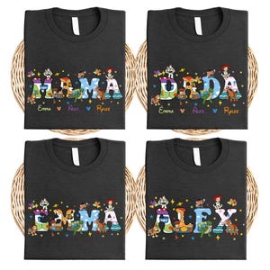 Toy Story Family Matching Shirt, Disney Custom Mama Dada Sweatshirt, Woody Kids Sweater, Jessie Mother's Day Gift Tee, Disneyland Trip Tee