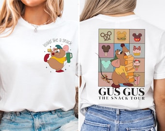Lookin Like A Snack Shirt, Cinderella Gus Gus Shirt, Disney Gus Gus The Snack Tour Shirt, Disneyland 2026 Trip Shirt, Magic Kingdom Shirt