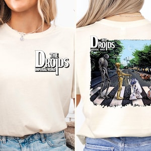 Star Wars Droids Abtei Straße Shirt, R2-D2 BB-8 C3-PO Shirt, Galaxy&#39;s Edge Shirt, Star Wars Tag Shirt, Disneyland Familien Urlaub Sweatshirt