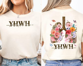 Camiseta Cristã YHWH Lungs, Camiseta Every Breath Speak His Name, Moletom Faith Apparel, Blusa de Moletom com Capuz YHWH Lungs, Camiseta Cristã, Camiseta Faith