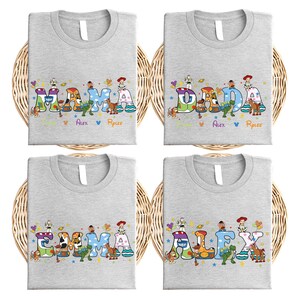 Toy Story Family Matching Shirt, Disney Custom Mama Dada Sweatshirt, Woody Kids Sweater, Jessie Mother's Day Gift Tee, Disneyland Trip Tee