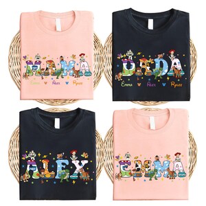 Toy Story Family Matching Shirt, Disney Custom Mama Dada Sweatshirt, Woody Kids Sweater, Jessie Mother's Day Gift Tee, Disneyland Trip Tee