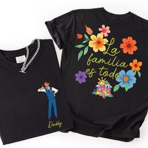 Custom Encanto Family Shirt, La Familia Es Todo Floral T-shirt, Encanto Madrigal House Hoodie, Isabella Maribel Tee, Disney Family Trip Tees