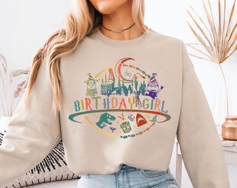Universal Studios Birthday Girl Shirt, Wizard Disney Birthday Queen T-shirt, Disneyland Family Trip Gift Tees