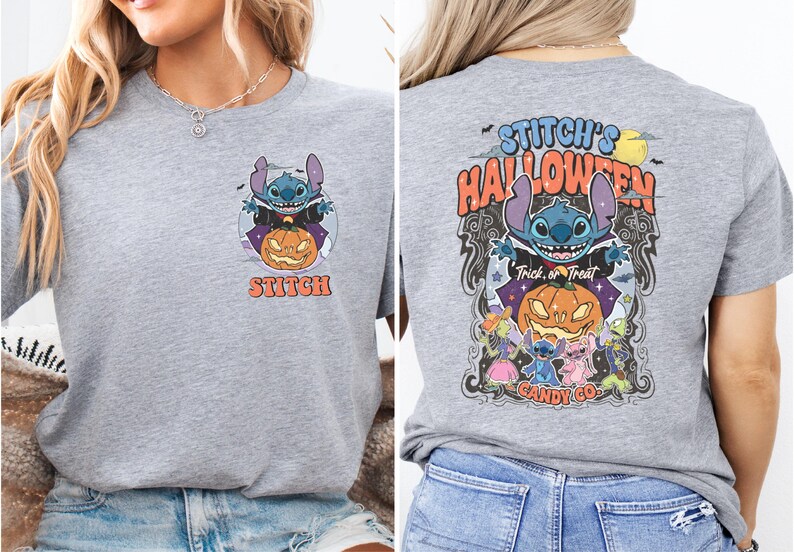 a woman wearing a t - shirt with an image of a cartoon character on it